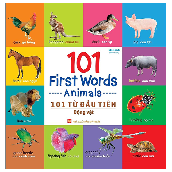 101 Từ Đầu Tiên - Chữ Số-Hình Dạng-Màu Sắc - 101 First Words - Numbers-Shapes-Colours (Tái Bản 202+6) - Ảnh 4