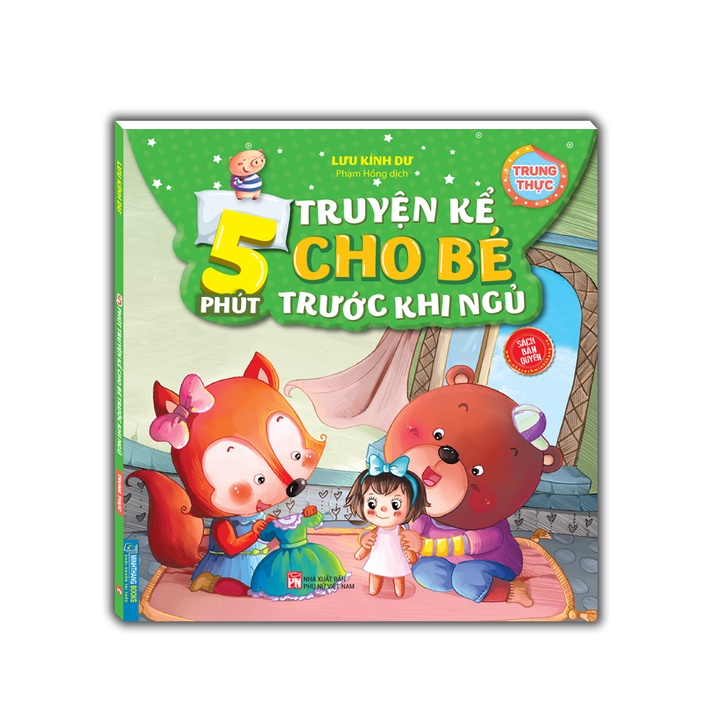 5 phút truyện kể cho bé trước khi ngủ - trung thực (sách bản quyền) (tái bản) - Ảnh 2
