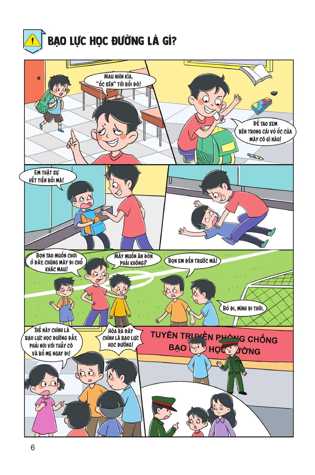 60 Bài Học Giúp Trẻ Tự Bảo Vệ Bản Thân - Phòng Chống Bạo Lực Học Đường Và Lừa Đảo Trực Tuyến - Ảnh 6