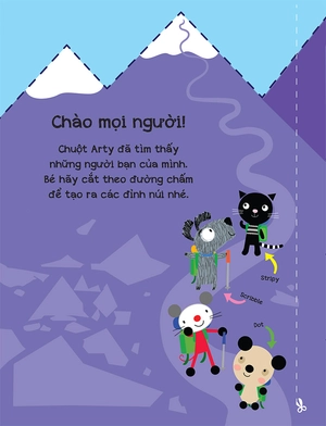 arty mouse - cắt giấy - Ảnh 4