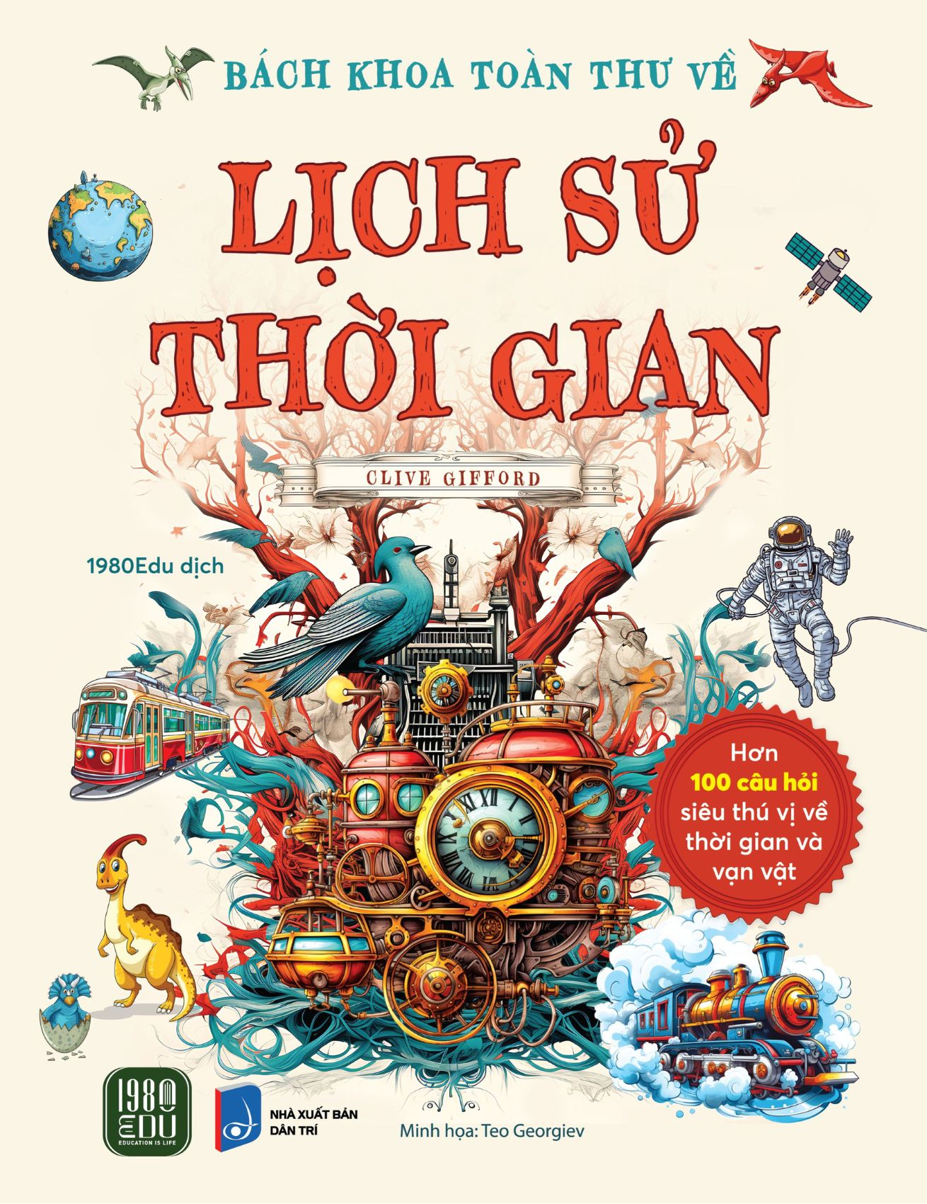 bách khoa toàn thư về lịch sử thời gian - bìa cứng - Ảnh 2