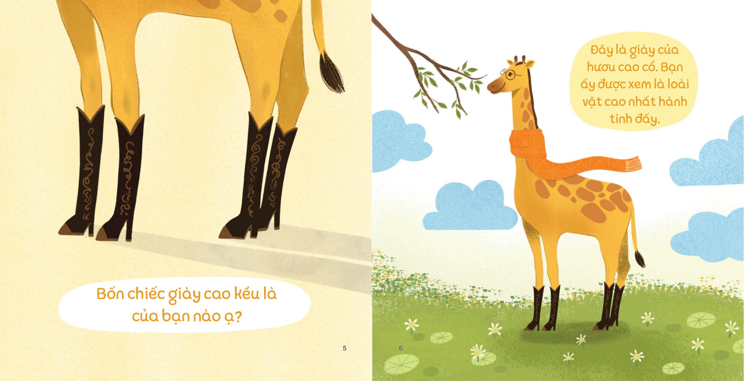 Bé Thông Minh - Bé Con Ham Hỏi - Khăn Đỏ Và Chiếc Giày Ngộ Nghĩnh - Bìa Cứng - Ảnh 4