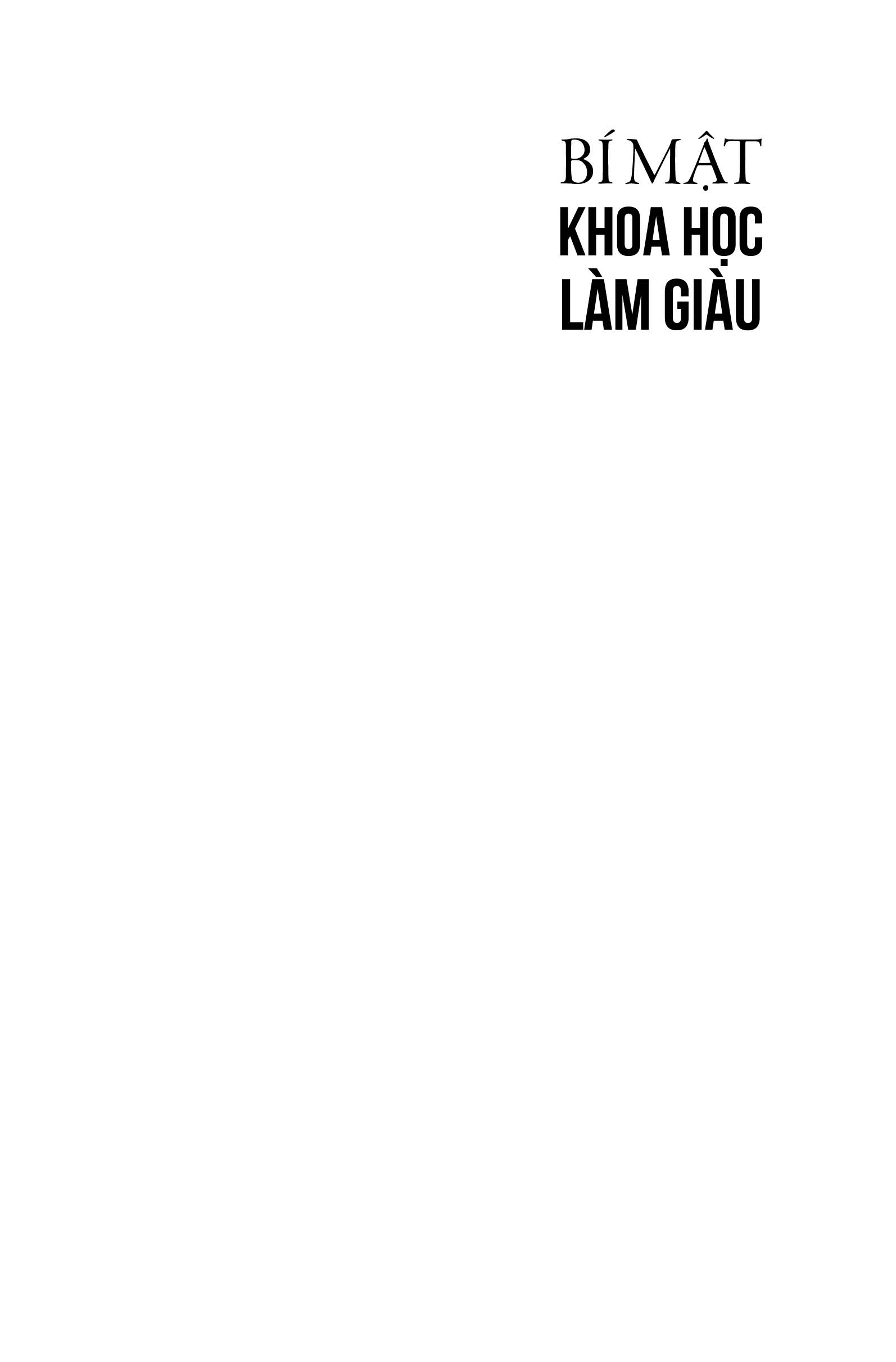 bí mật khoa học làm giàu - Ảnh 5