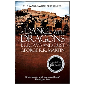 bộ a song of ice and fire 5: a dance with dragons - part 1: dreams and dust (landscape cover) (paperback)