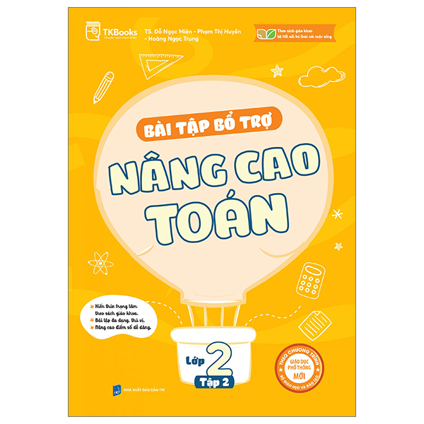 bộ bài tập bổ trợ nâng cao toán lớp 2 - tập 2