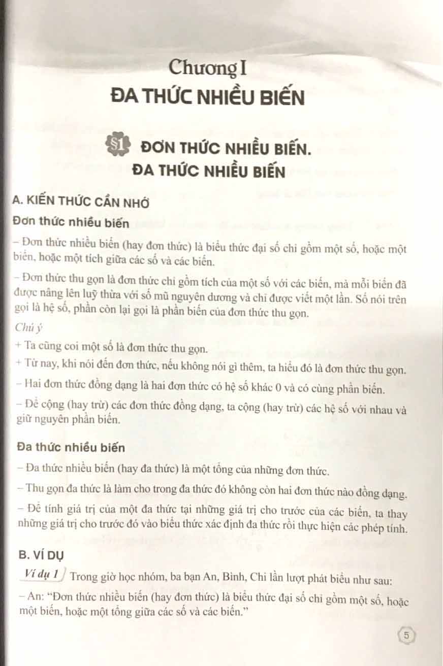 bộ bài tập toán 8 - tập 1 (cánh diều) (chuẩn) - Ảnh 4