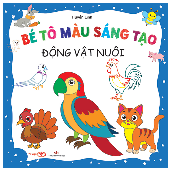Bộ Bé Tô Màu Sáng Tạo - Động Vật Nuôi