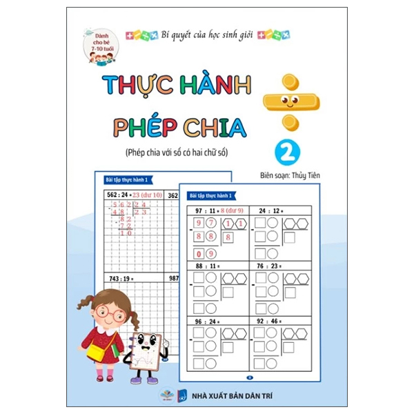 Bộ Bí Quyết Của Học Sinh Giỏi - Thực Hành Phép Nhân - Tập 2 - Phép Nhân Với Số Có Hai Chữ Số - Dành Cho Bé 7-10 Tuổi - Ảnh 5