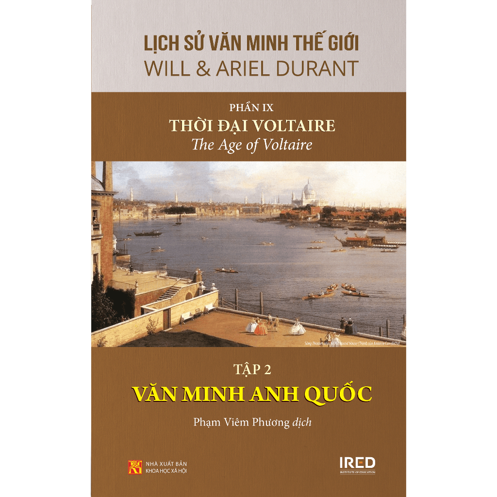 Bo
						
										
										Bo Sach Lich Su Van Minh The Gioi - Phan IX - Thoi Dai Voltaire (Bo 4 Cuon) - Ảnh 6