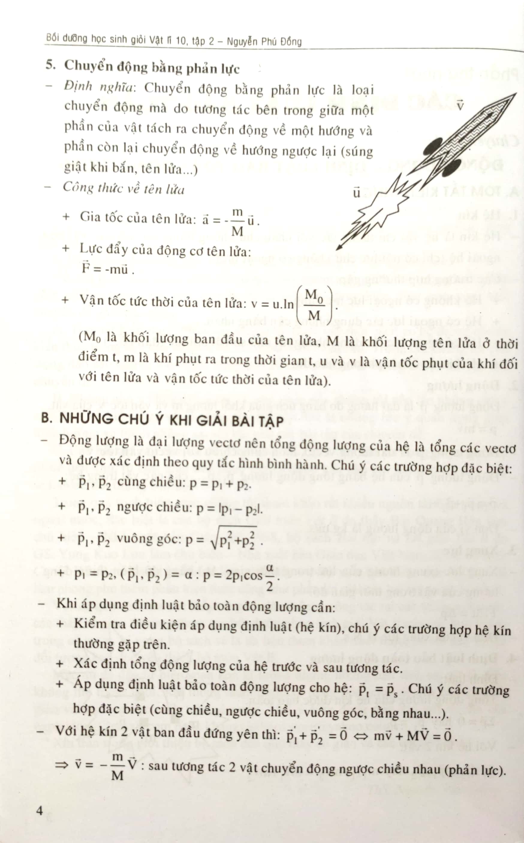 bộ bồi dưỡng học sinh giỏi vật lí lớp 10 - tập 2 - Ảnh 6