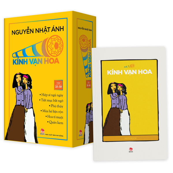 Bộ Boxset Kính Vạn Hoa - Bộ Kỉ Niệm 30 Năm: Tập 13 - 18 (Hộp 6 Tập) - Tặng Kèm Sổ Tay Kính Vạn Hoa - Ảnh 12