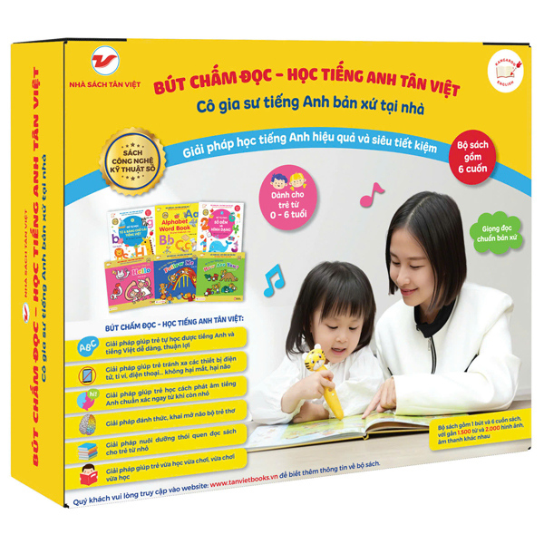 Bộ Bút Chấm Đọc-Học Tiếng Anh - Đánh Thức Năng Lực Phi Thường Từ Trẻ Thơ - Bút Hình Hổ (Dành Cho Trẻ Từ 0 Đến 10 Tuổi) - Ảnh 24