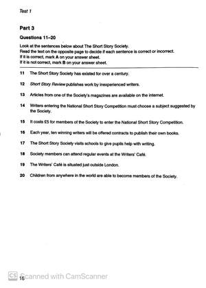 bộ cambridge preliminary english test 5 student's book with answers fahasa reprint edition - Ảnh 9