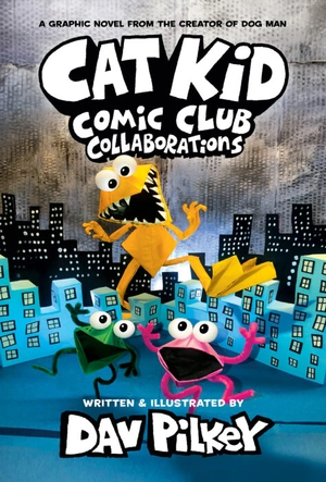 bộ cat kid comic club #4 - collaborations - a graphic novel - Ảnh 2