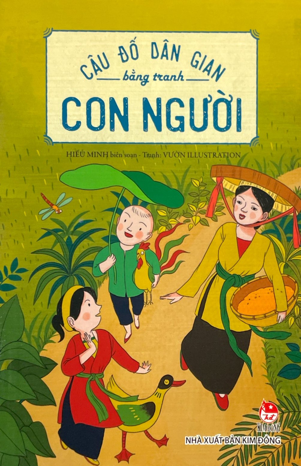 Bộ Câu Đố Dân Gian Bằng Tranh - Con Người - Ảnh 2