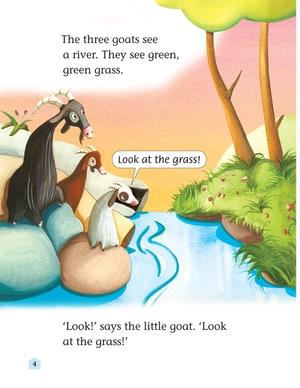 bộ classic tales 1 three billy-goats n/ed - Ảnh 6