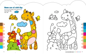 bộ cuộc sống muôn màu - tô màu & dán hình 5 (thích hợp cho trẻ 2 - 6 tuổi) - Ảnh 4