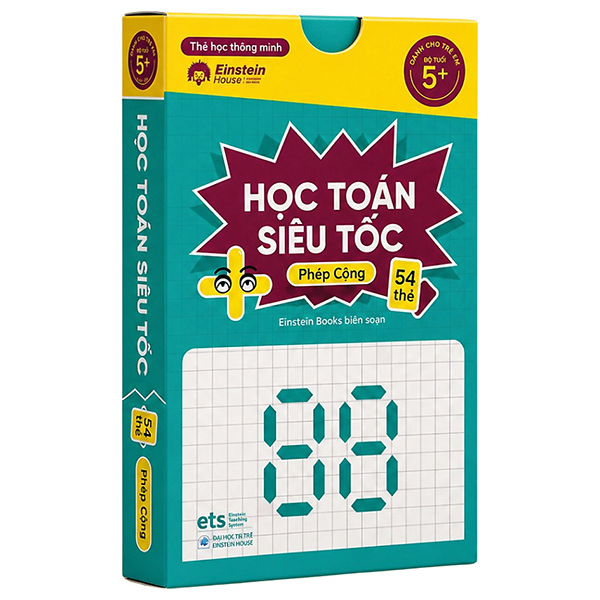 Bộ Flashcard - Thẻ Học Thông Minh - Học Toán Siêu Tốc - Phép Nhân (54 Thẻ) - Ảnh 6