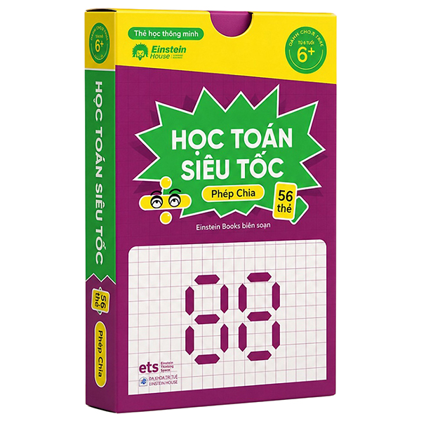 Bộ Flashcard - Thẻ Học Thông Minh - Học Toán Siêu Tốc - Phép Nhân (54 Thẻ) - Ảnh 8