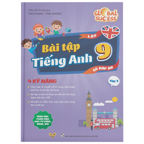 Bộ Global Success - Bài Tập Tiếng Anh 9 - Tập 2 (Có Đáp Án)