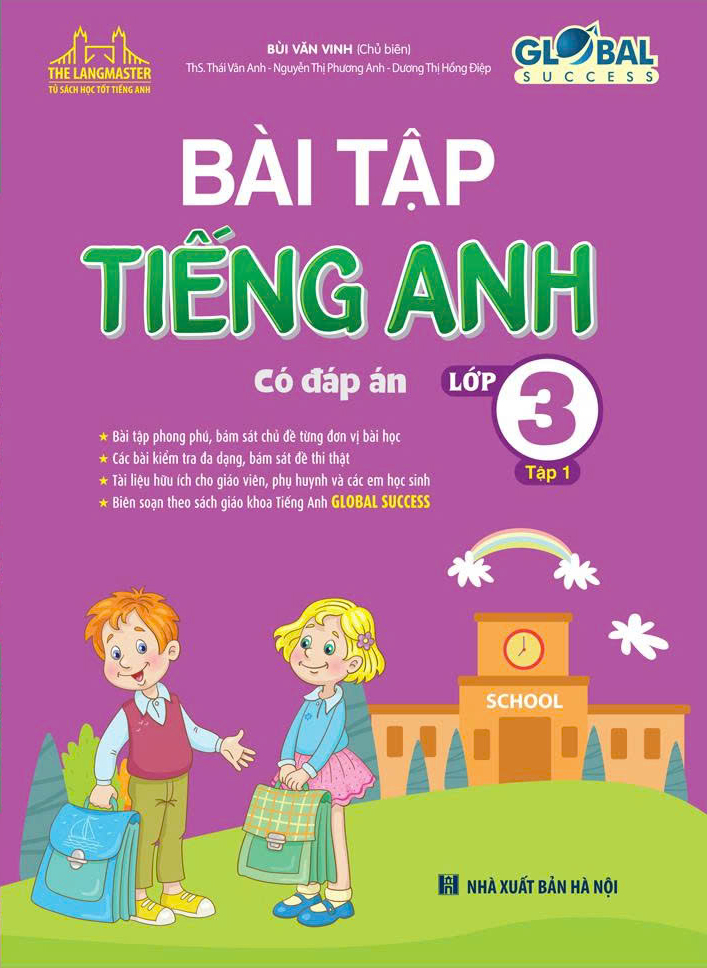Bộ Global Success - Bài Tập Tiếng Anh Lớp 3 - Tập 1 (Có Đáp Án) (Tái Bản 2026) - Ảnh 2