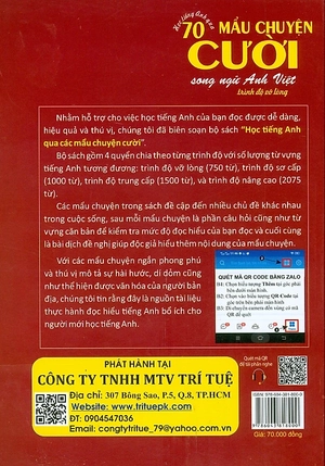 bộ học tiếng anh qua 70 mẩu chuyện cười song ngữ anh - việt: trình độ vỡ lòng - Ảnh 8