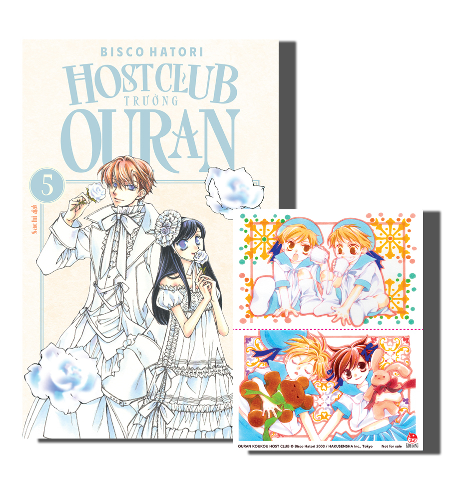 Bộ Host Club Trường Ouran - Tập 5 - Tặng Kèm Postcard - Ảnh 2
