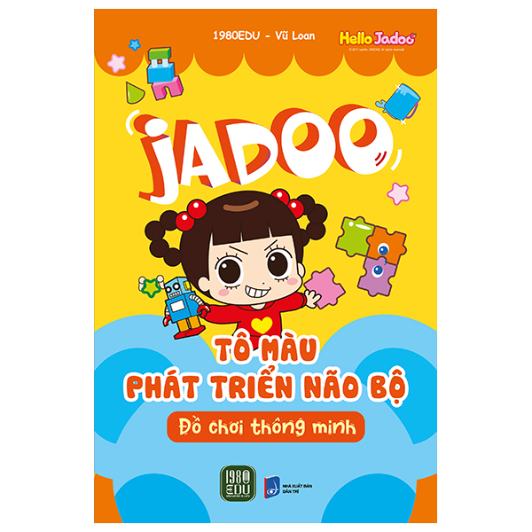 Bộ Jadoo Tô Màu Và Phát Triển Não Bộ - Đồ Dùng Học Tập - Ảnh 2