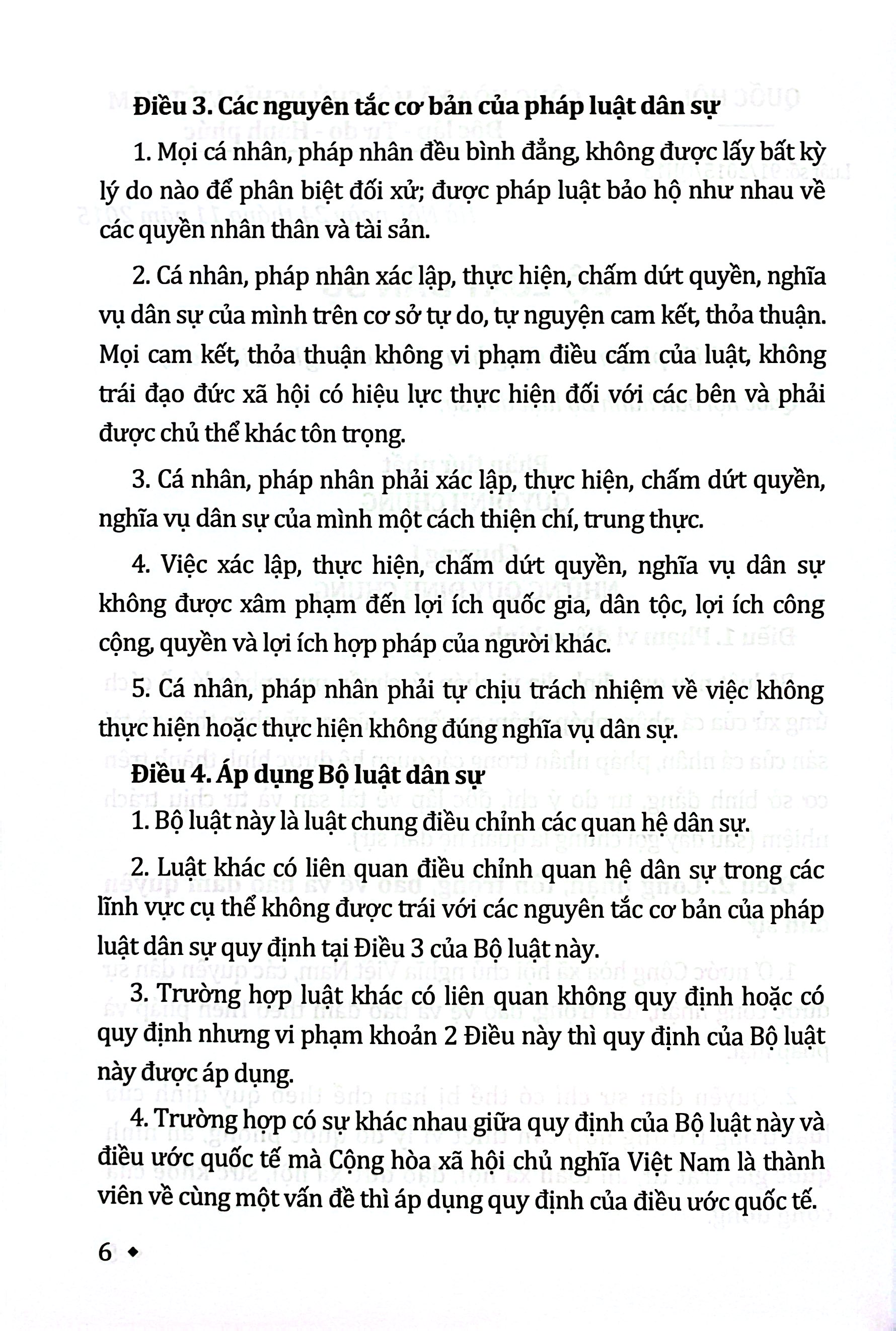 Bộ Luật Dân Sự Của Nước Cộng Hòa Xã Hội Chủ Nghĩa Việt Nam - Ảnh 5