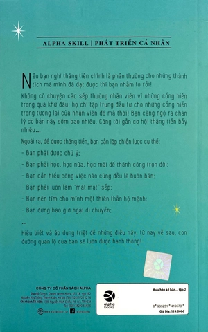 bộ mưu hèn kế bẩn nơi công sở - nghệ thuật thăng tiến trong sự nghiệp - tập 2 (tái bản) - Ảnh 8