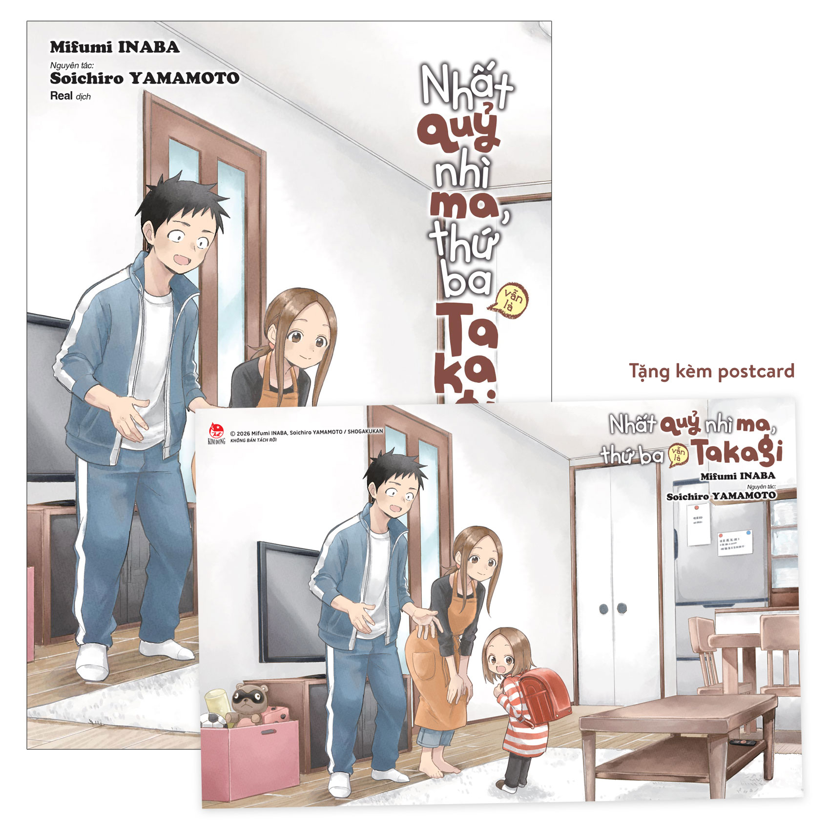 Bộ
Nhất Quỷ Nhì Ma, Thứ Ba (Vẫn Là) Takagi - Tập 23 - Tặng Kèm Postcard - Ảnh 2