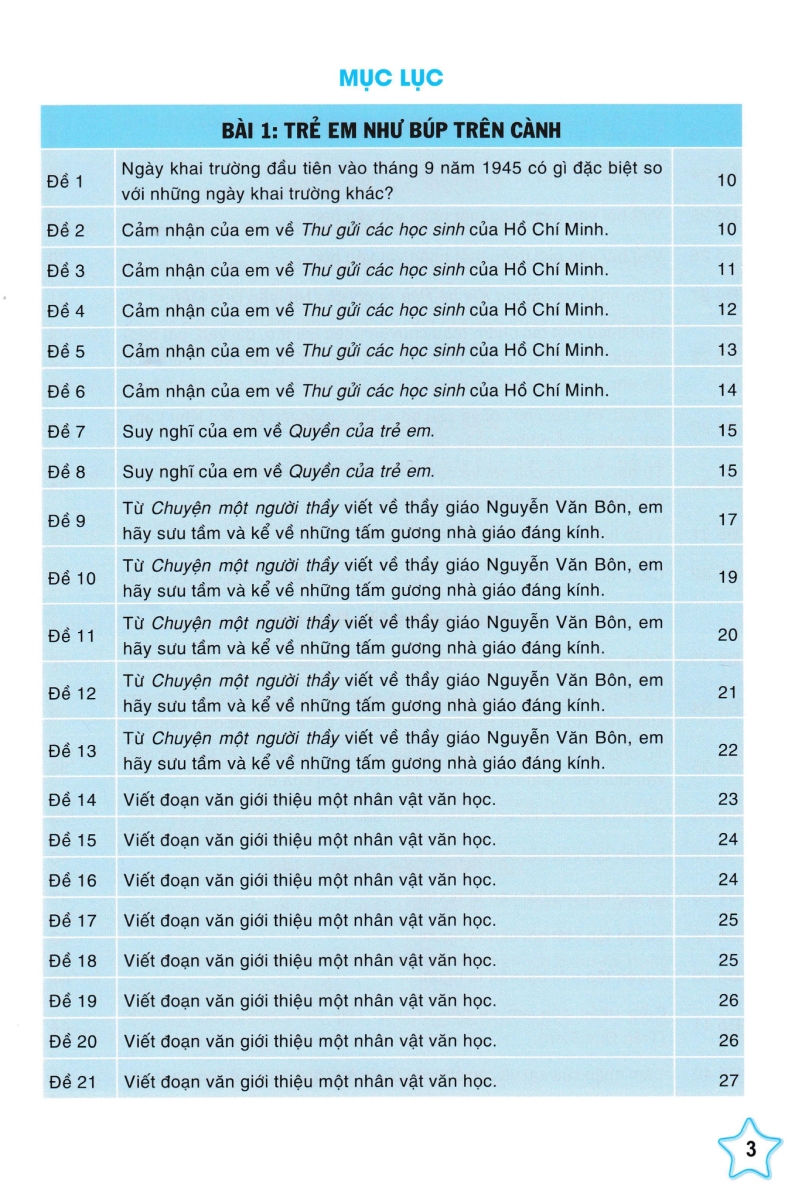 Bộ Những Bài Làm Văn Mẫu 5 - Tập 1 (Cánh Diều) - Ảnh 3