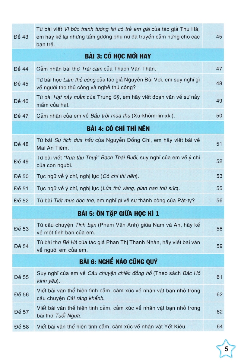 Bộ Những Bài Làm Văn Mẫu 5 - Tập 1 (Cánh Diều) - Ảnh 5