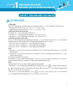 bộ sách 3 step khối d7 - tiết lộ bí quyết 3 bước đạt điểm 8+ toán - hóa - anh - Ảnh 16