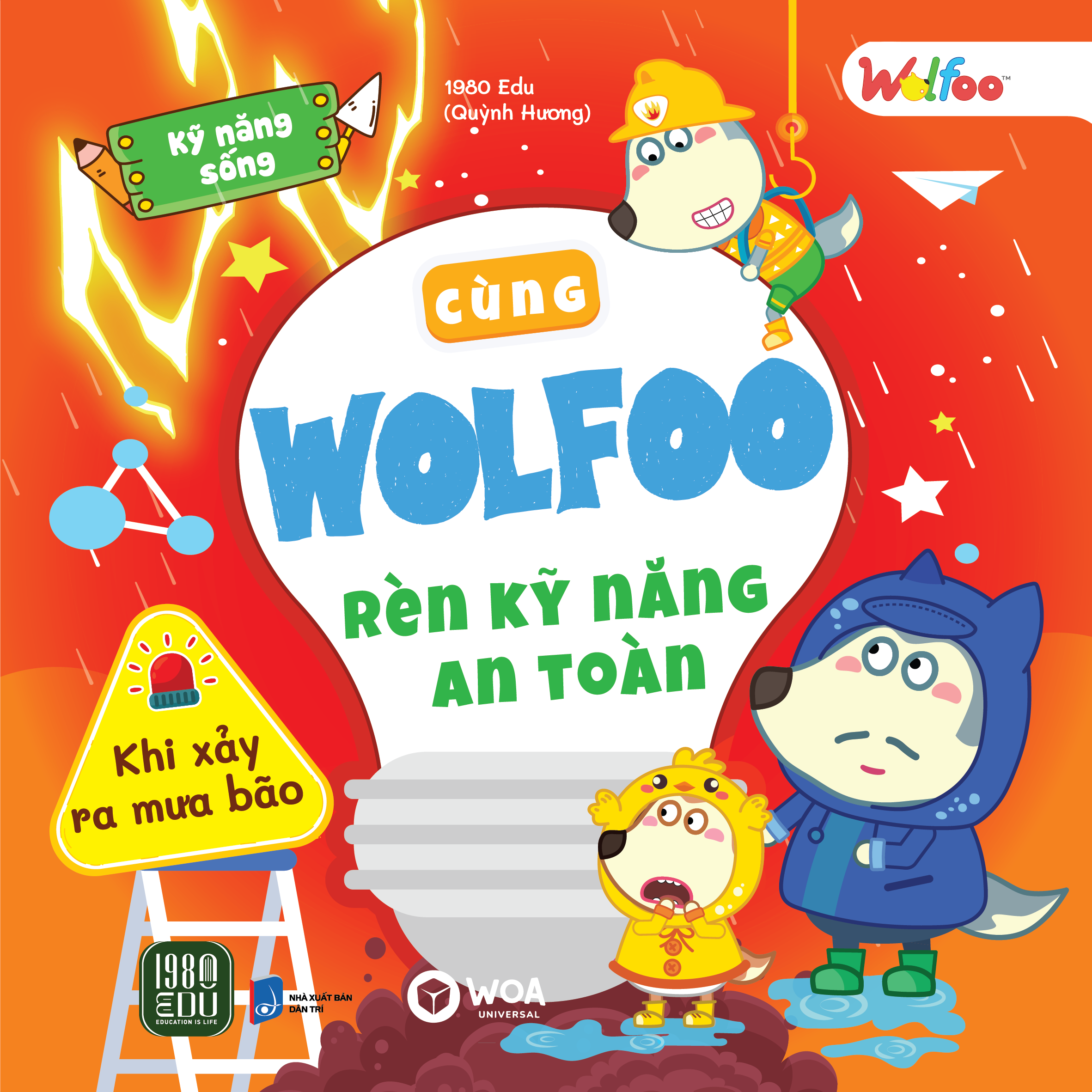 bộ sách kỹ năng sống - cùng wolfoo rèn kỹ năng an toàn (bộ 6 cuốn) - Ảnh 2