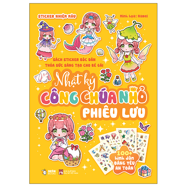 Bộ Sách Sticker Bóc Dán Thỏa Sức Sáng Tạo Cho Bé Gái - Bữa Tiệc Sinh Nhật Của Những Nàng Công Chúa - Ảnh 9