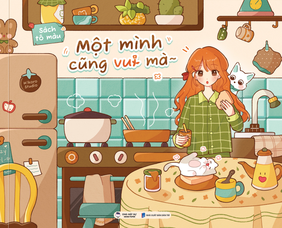Bộ Sách Tô Màu - Một Mình Cũng Vui Mà - Ảnh 2