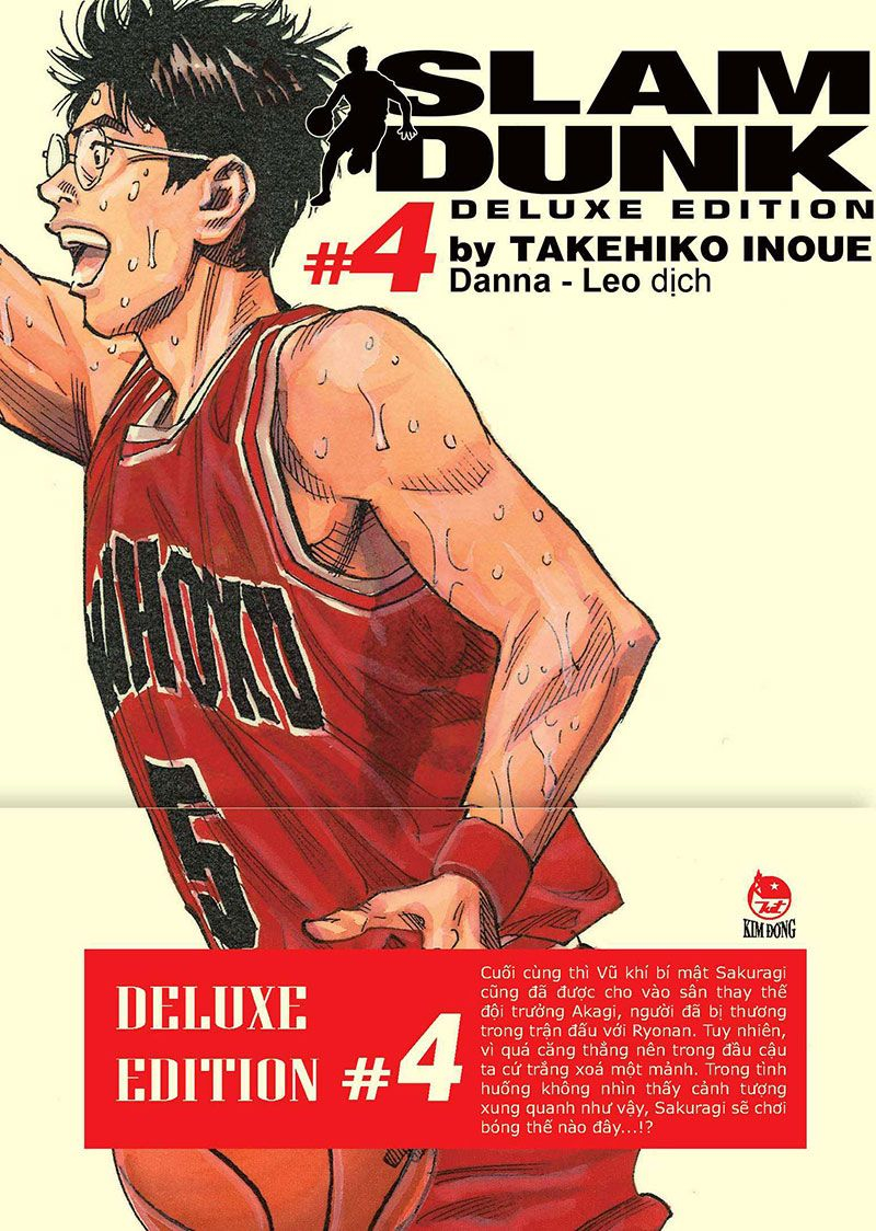 Bộ Slam Dunk - Deluxe Edition - Tập 4 - Tặng Kèm Obi + Bìa Áo Limited Ngẫu Nhiên - Ảnh 2