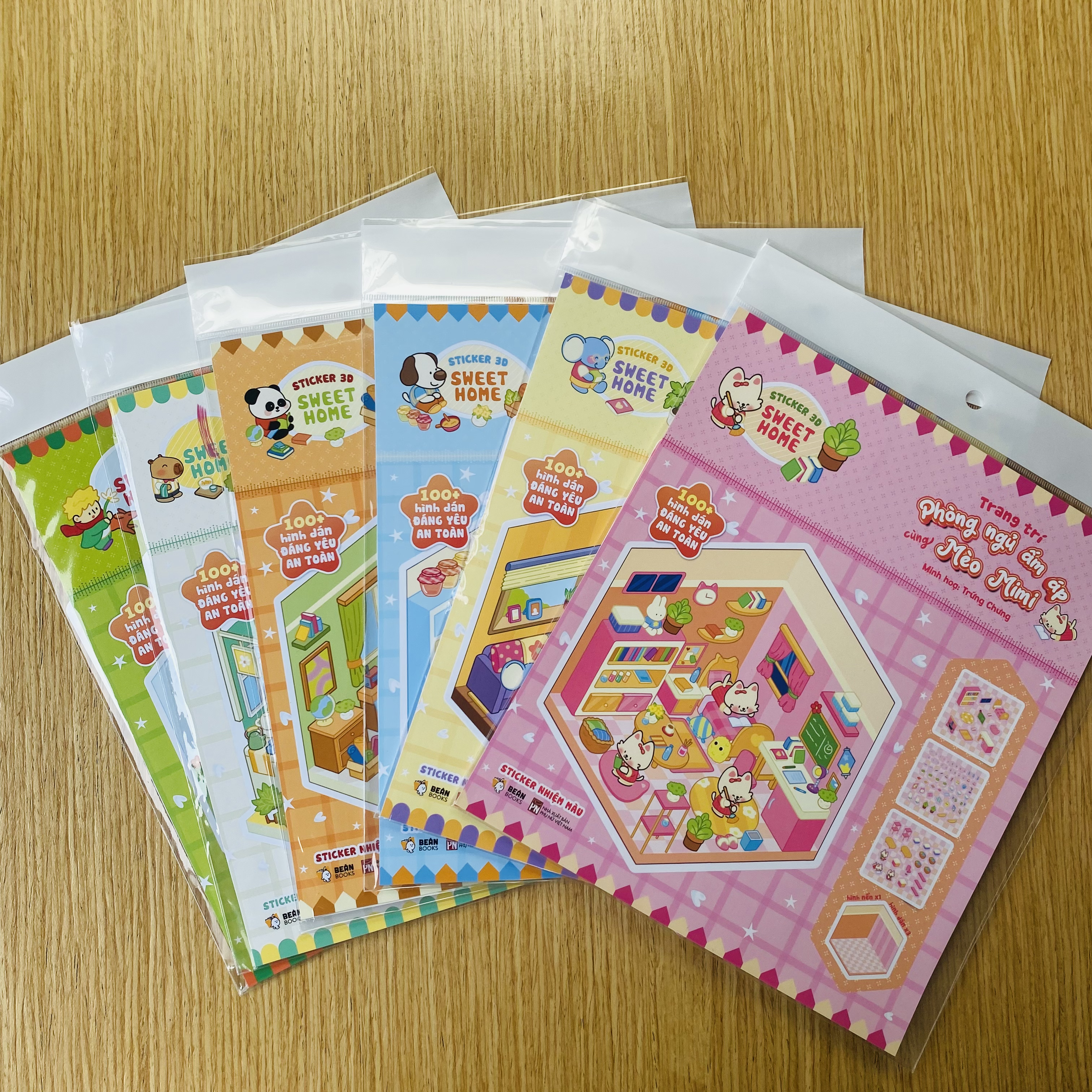 Bộ Sticker 3D Sweet Home - Trang Trí Khu Vườn Bí Mật Cùng Hoàng Tử Bé Và Cáo Nhỏ - Ảnh 7