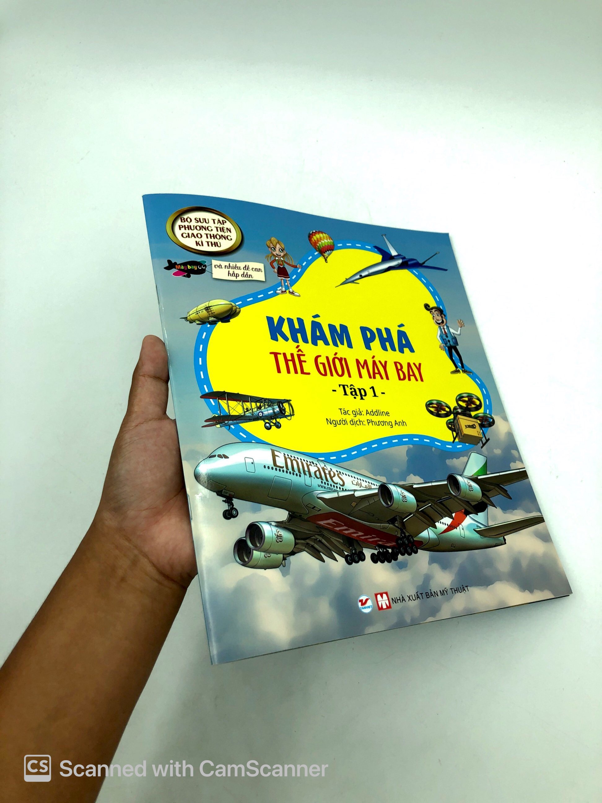 bộ sưu tập phương tiện giao thông kì thú - khám phá thế giới máy bay - tập 1 - Ảnh 9