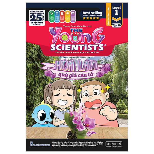 Bộ The Young Scientists - Truyện Tranh Khoa Học Cho Trẻ Em - Level 1 - Tập 10 - Hoa Lan Qúy Gía Của Tớ