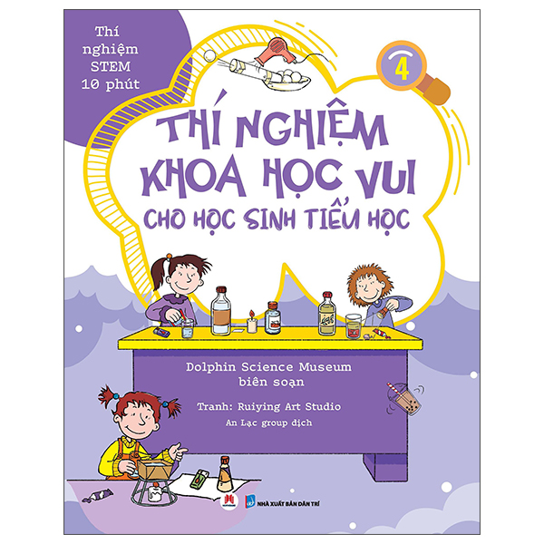 Bộ Thí Nghiệm Stem 10 Phút - Thí Nghiệm Khoa Học Vui Cho Học Sinh Tiểu Học - Tập 1 - Ảnh 4