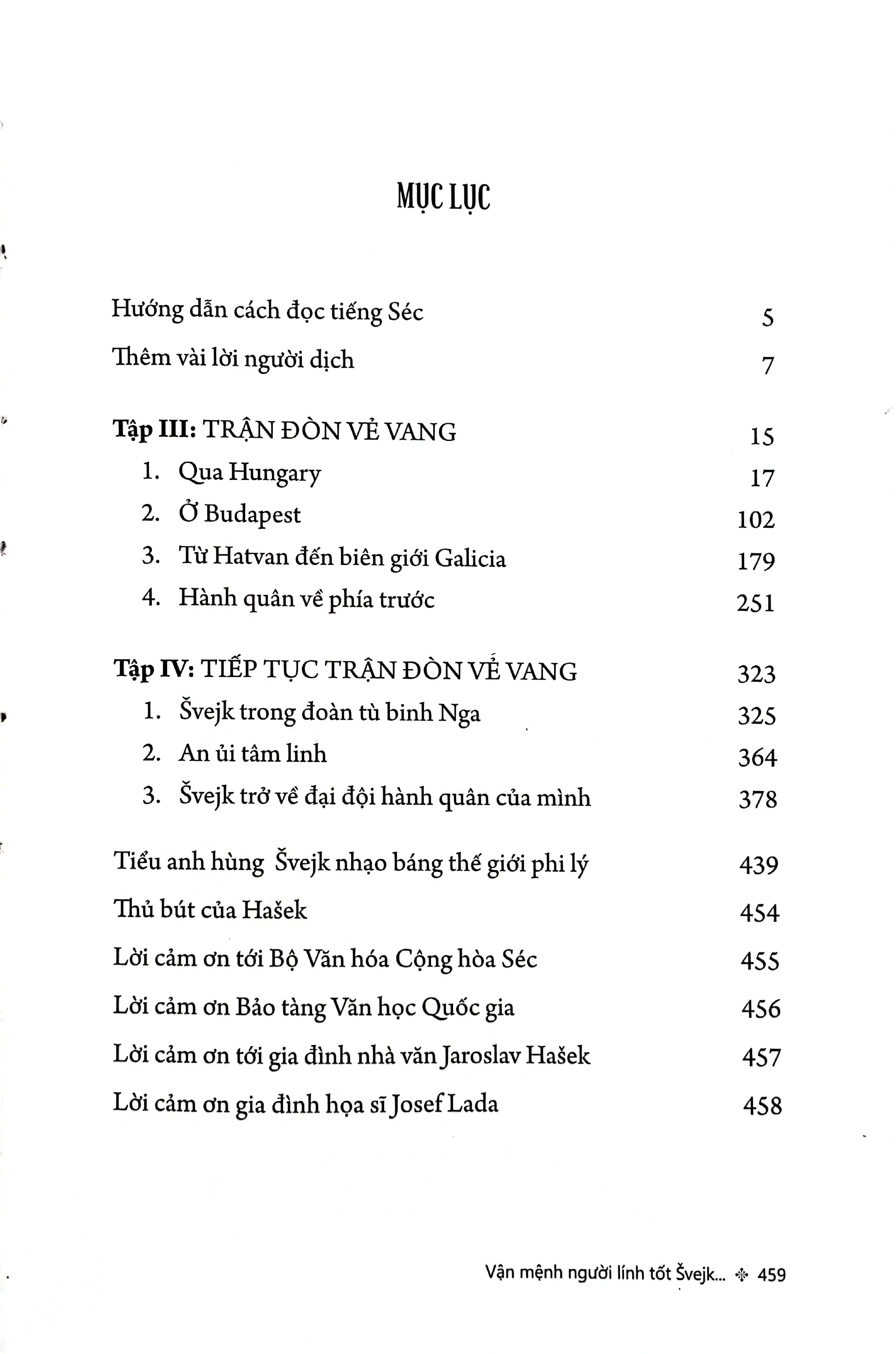Bộ Vận Mệnh Người Lính Tốt Švejk Trong Đại Chiến Thế Giới - Tập III-IV - Ảnh 3