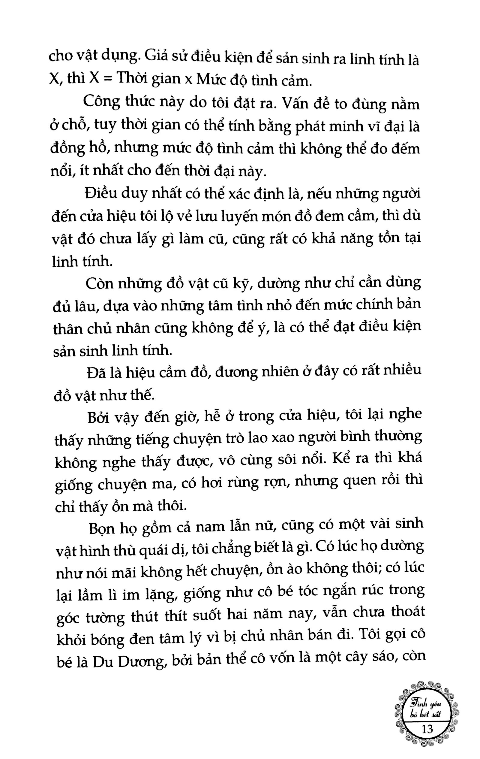 bộ vật linh hội - tập 1 - tình yêu bỏ két sắt - Ảnh 14