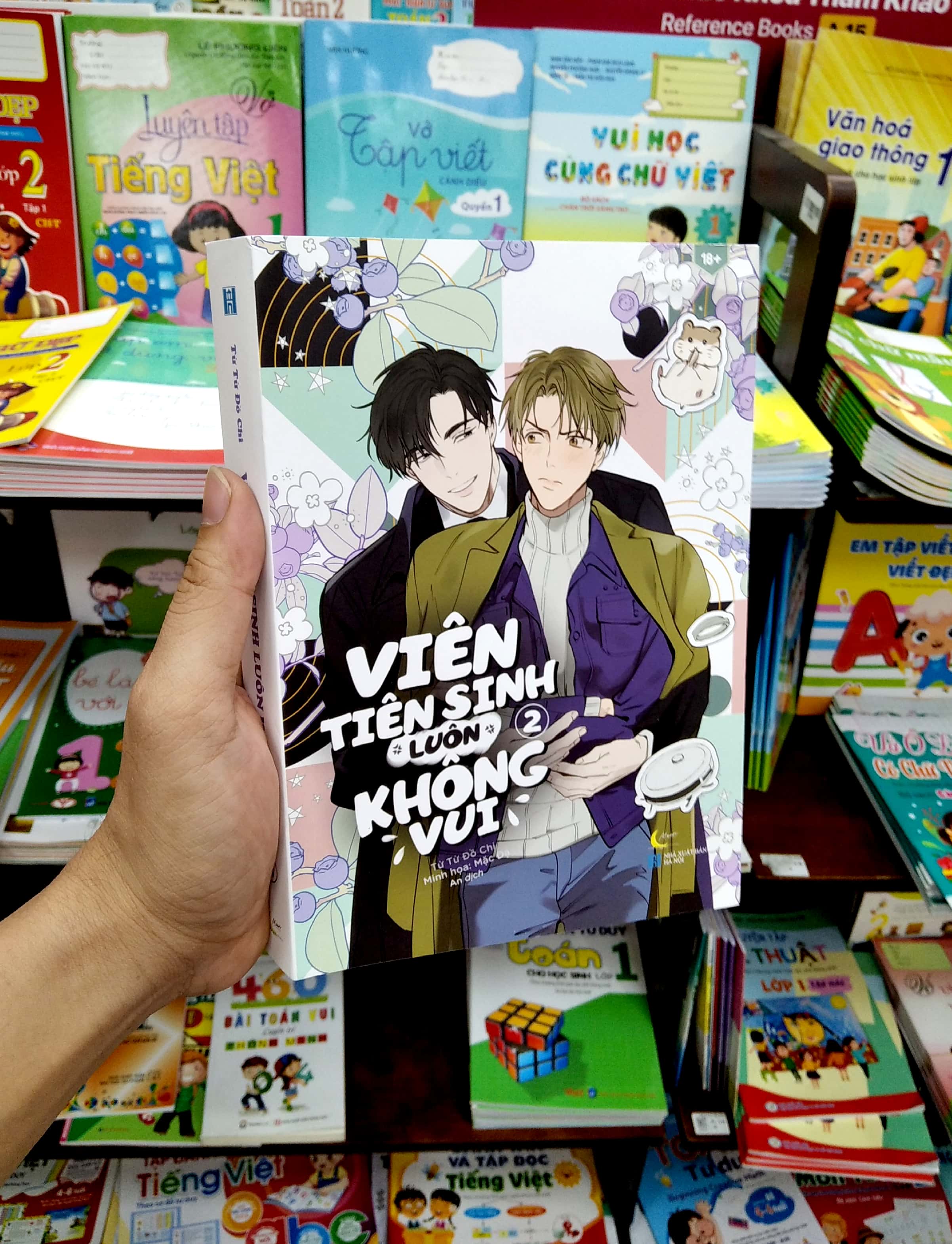 bộ viên tiên sinh luôn không vui - tập 2 - tặng kèm bookmark chuột hamster + postcard - Ảnh 8