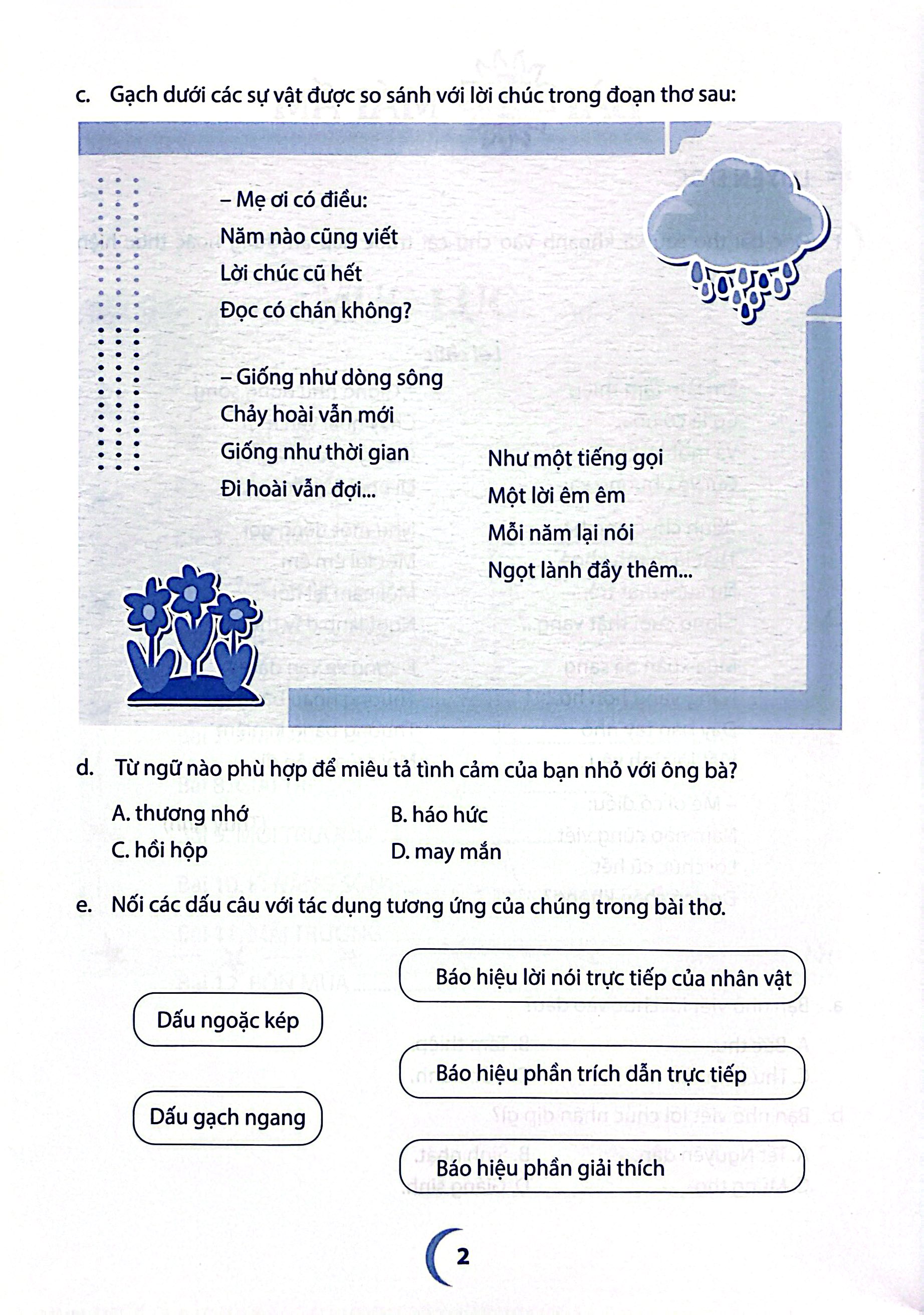 Bộ Vở Ôn Tập Hè Môn Tiếng Việt - Lớp 3 - Ảnh 5