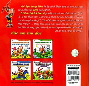 bộ vui học cùng tôm - tri thức bách khoa 4 - tự nhiên - vũ trụ - thiên văn - môi trường - thực phẩm - đồ dùng (tái bản 2020) - Ảnh 7