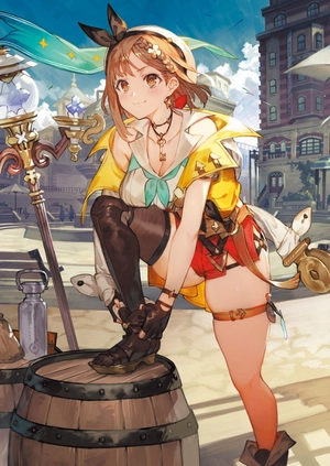 bộ ライザのアトリエ2 ~失われた伝承と秘密の妖精~ 公式ビジュアルコレクション - atelier ryza 2: lost legends & the secrect fairy official visual collection - Ảnh 4