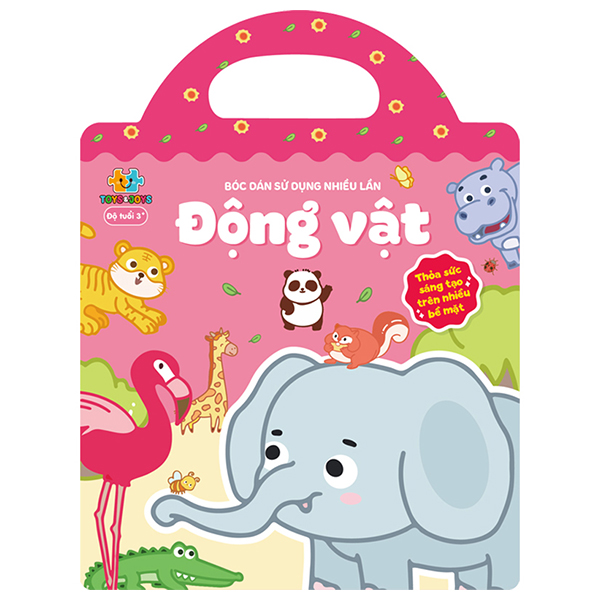 Bóc Dán Sử Dụng Nhiều Lần - Động Vật