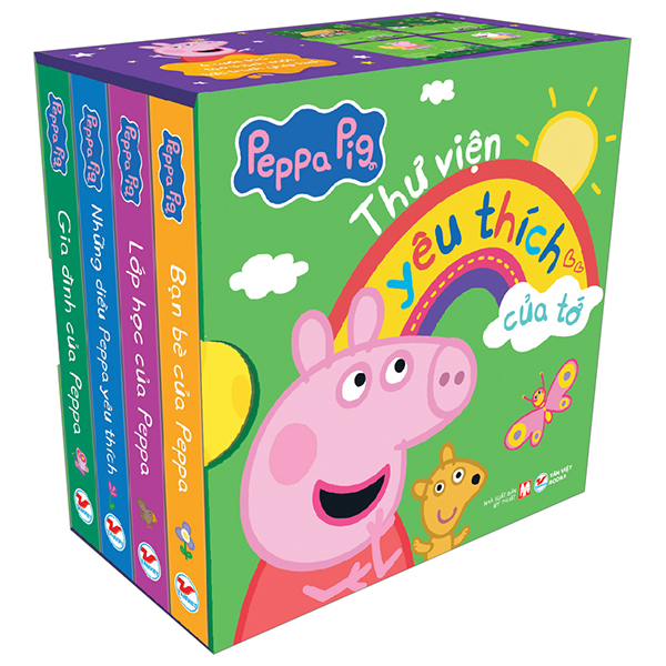 Boxset Peppa Pig - Thư Viện Đầu Tiên Của Tớ (Hộp 4 Cuốn) - Ảnh 15
